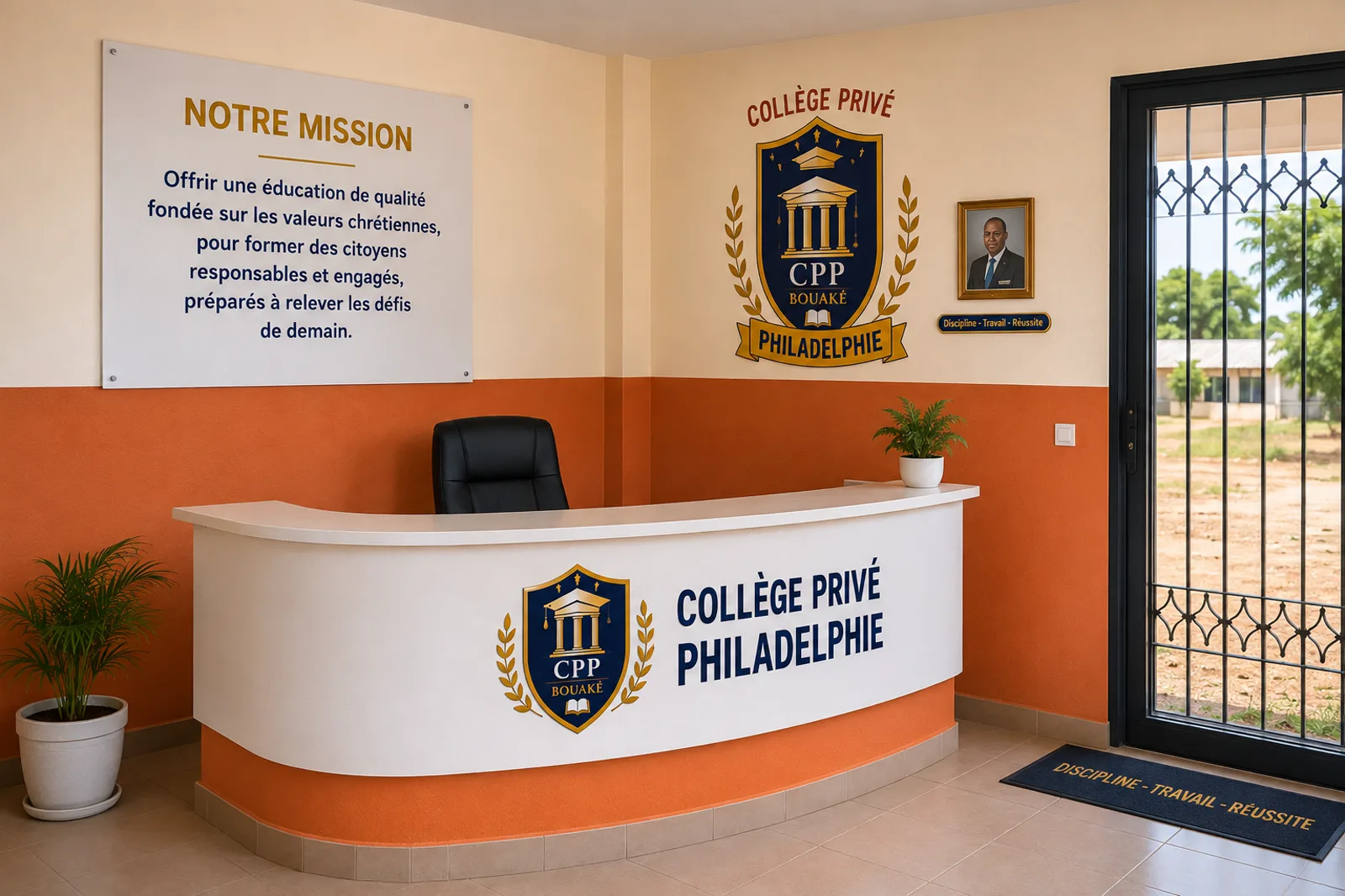 Accueil et secrétariat du collège